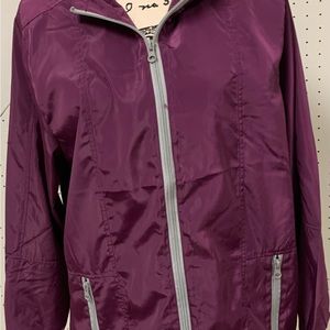 Viscosity Women's Hooded Windbreaker ~ L